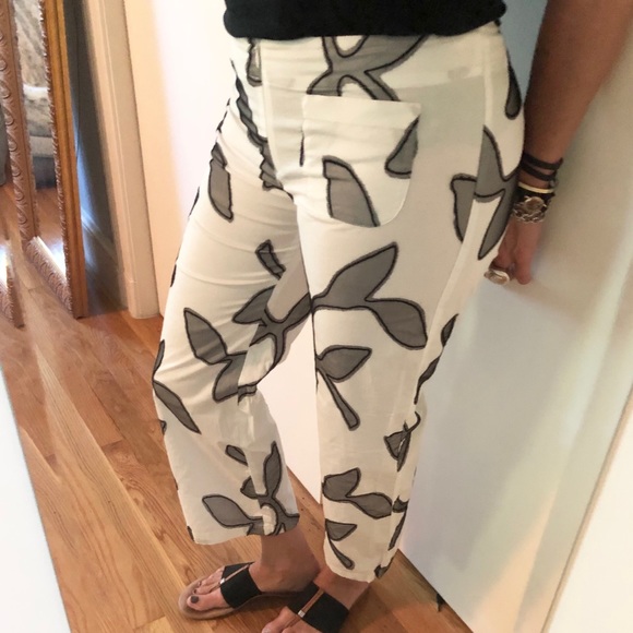Piazza Sempione Floral Dress Pants - Picture 2 of 8